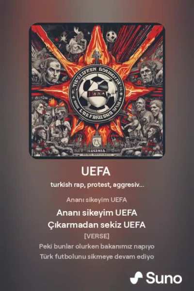 Orospu UEFA'ya itafen 