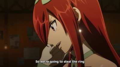 Still the hottest Lucy and Erza scene. They really upped the fanservice in this movie lmao [Media]