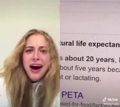 A sister’s reaction to a TikTok about her