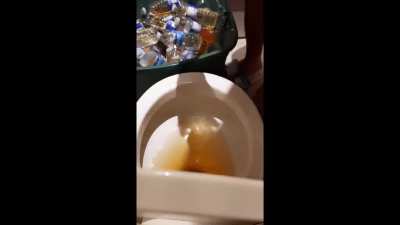 The piss closet is no more.