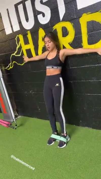 Working hard