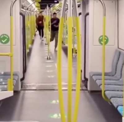 WCGW running through a train?