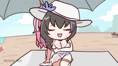 The Cummander Saga : The beach episode by our boi Skinny Pen..... I mean Musan Pro 
