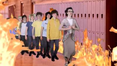 How teachers expected us to exit a school during a fire