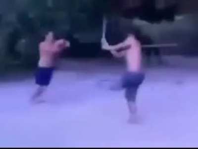 pelea de inválidos ♿