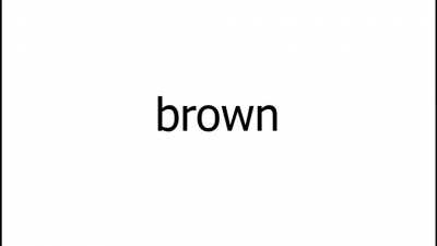brown