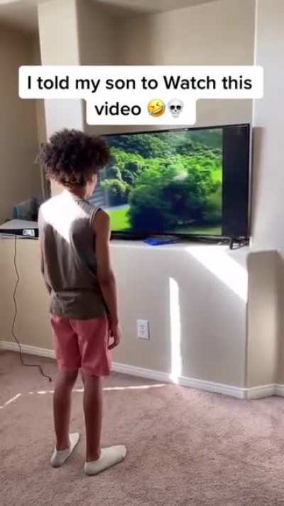 How to traumatize your kid: lesson 1