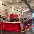 Spider Man hands out ice cream