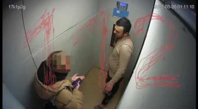 Attempted rape turns into awkward situation in stuck elevator