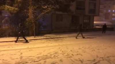 Snowball Duel