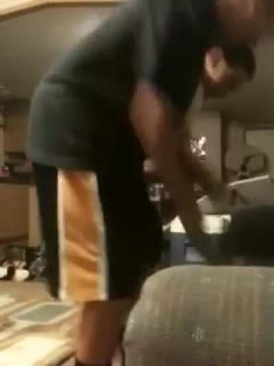 Locked into a pullout couch 🤦‍♂️