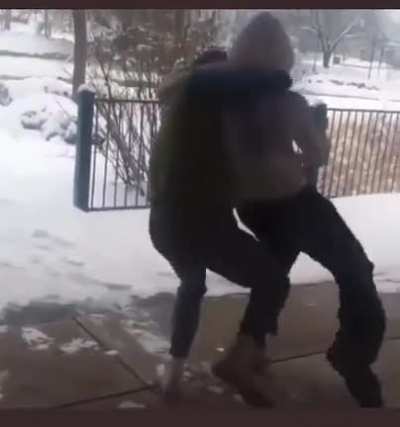 No Backstory behind this he hit the cross Rhodes(WWE Reference)