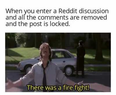 What went down in there?