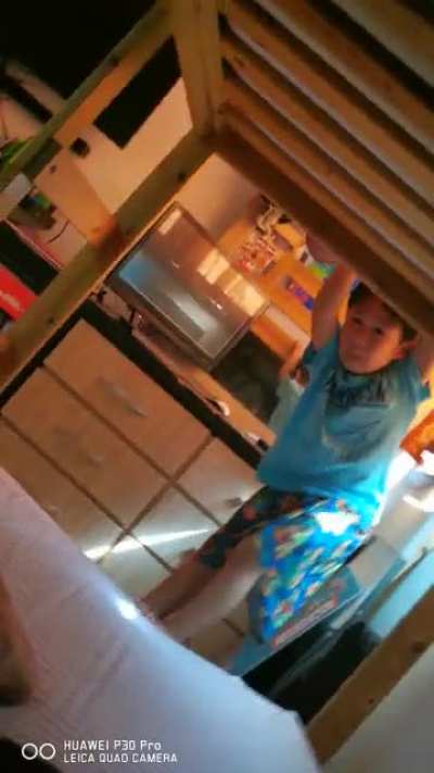 My brother having a tantrum (and also ignore the watermark)
