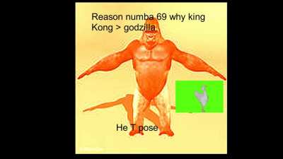 T pose = plot armor
