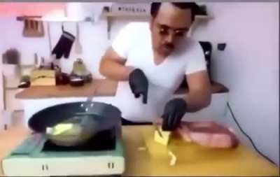 Salt guy doesn't think twice