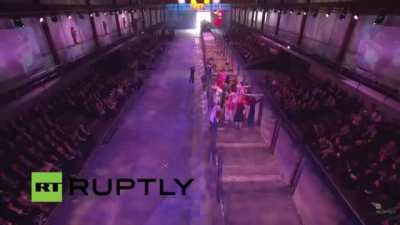 Remember when Switzerland opened the world's longest tunnel in 2016 and the opening ceremony was an hour long satanic ritual?