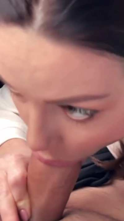 Cum slut is so paranoid because she doesn’t want to share her load