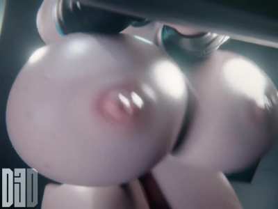 Zarya Trains Mei's Throat - Animation by: (BoB_D3D) [Overwatch]