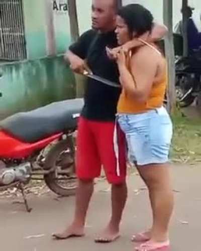 Brazilian sniper saves woman