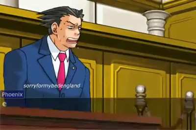 Really loud arabesque rap with Ace Attorney