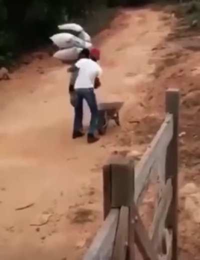 That's not how you are supposed to carry