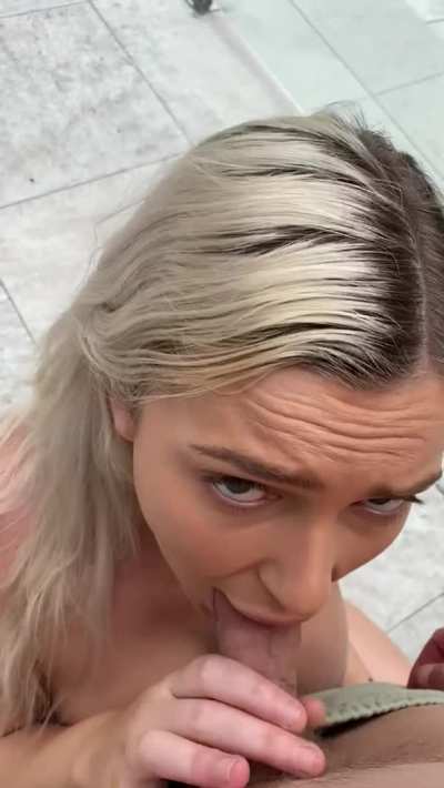 Sucking him dry