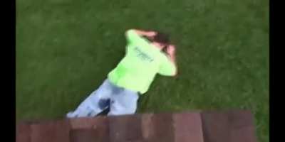 A different type of ice bucket challenge