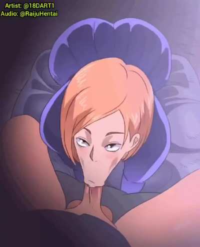 Nobara giving head
