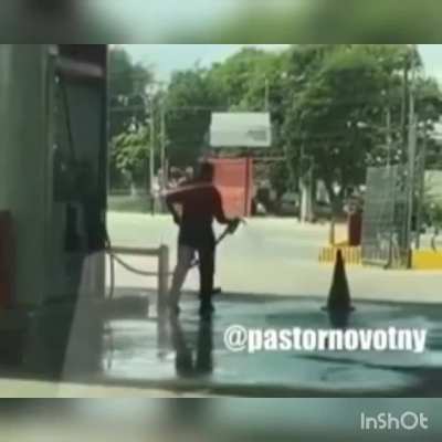 Someone is going to be fired from work today (when gasoline is cheap).