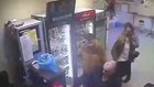 Girl Knocks Out Man harassing a homeless man with Deadly Punch in Store