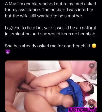 Breeding the Muslim wife 😈