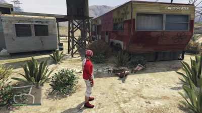 Hilarious clip of me getting a strange reaction out of some NPCs while on a BMX bike. (Wow) [OC]