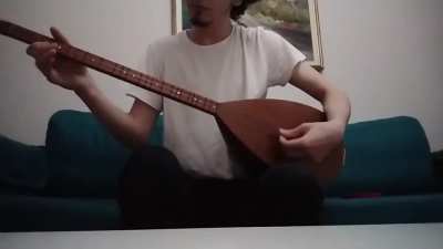 Astronomia (coffin fance meme (mezarcı abiler müziği)) bağlama cover