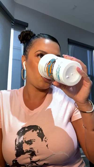 Joy Taylor (Fox Sports radio & television host) is packing some juggs under her shirt