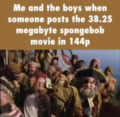 Me and the boys..