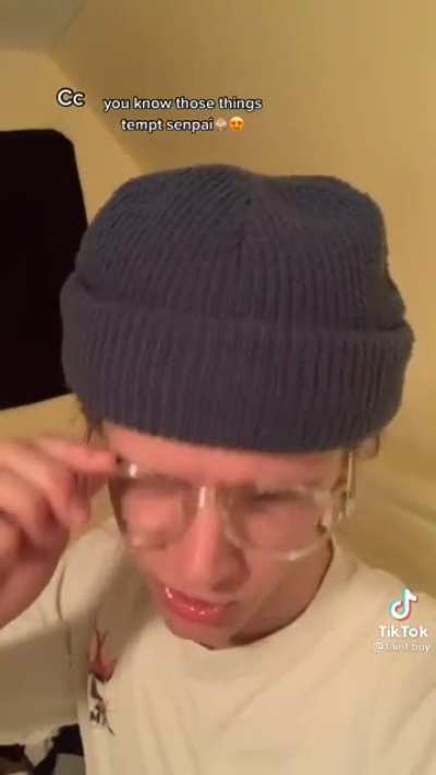 The cringe man