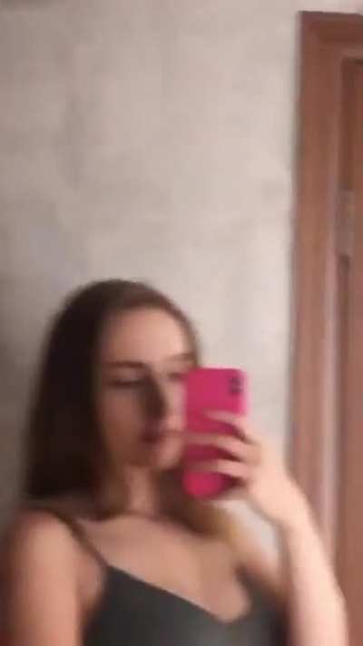 En traje de baño