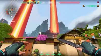 We made a Custom Game in Valorant called Laser Chase, kinda like whackamole but hella fun. I'm gonna work more on perfecting this idea, hopefully you guys have fun too!