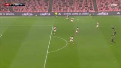 Chris Wood free header miss vs Arsenal