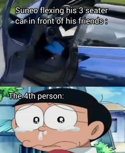 Chal Doraemon tere pocket se gaadi nikaal warna Mii chan ke do bacche kar dunga 😭😡