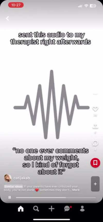 Daughter who’s whole content is based on what she eat and how it makes her feel to reflect as she recovers for BED disorder being called fat…honestly so messed up (sorry if this is the wrong subreddit, also none of the flairs really worked so yeah)