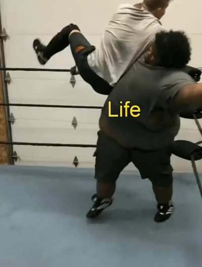 Imagine doing that everyday ...
