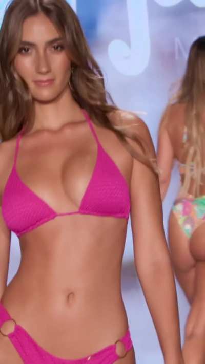 Pink bikini