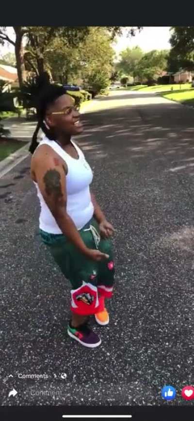 🎱’s cousin a month after treyd was killed , the day poppa and cp3 were shot