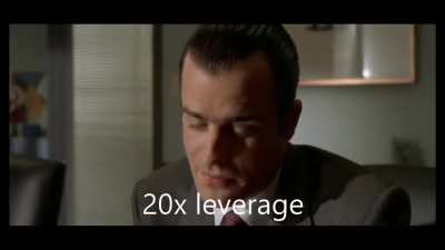 Patrick Bateman finds out about GME