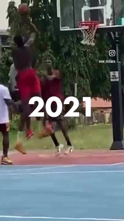 Rueben Chinyelu hype video showing his progression from a kid in 2019 to today