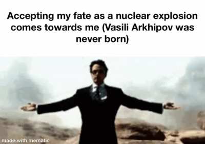 I think we should all thank him