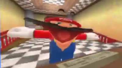 Mario went crazy...