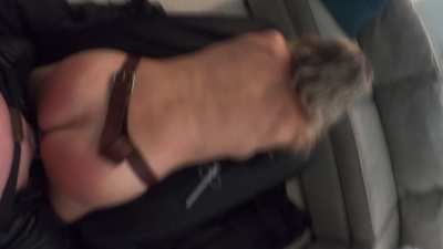 Sir: “You fuck that cock and I’ll spank that ass”
